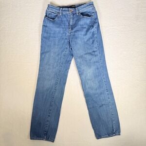 Talbots Womens Straight‎ Leg Jeans Medium Wash Denim Size 2 Modern Heritage